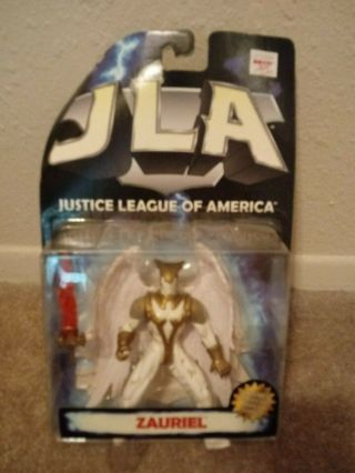 Justice League Of America Zauriel 5 " Figure W/ Stand (1999) Hasbro Nrfb