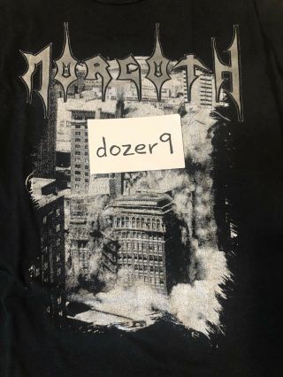 Morgoth Odium 1993 Vintage Long Sleeve Shirt Xl