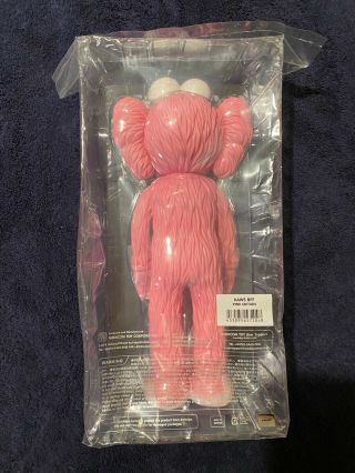 KAWS BFF Pink Edition Open Edition Vinyl Figure Pink 3