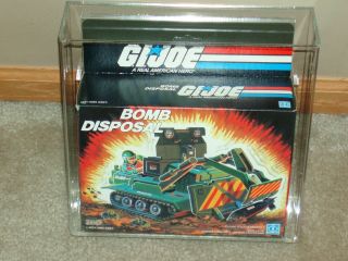 Vintage Gi Joe 1985 Afa 90 Bomb Disposal Series 4 Hasbro Misb Box