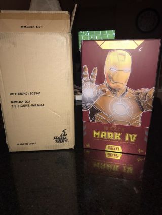 Hot Toys Iron Man Mark 4 Iv D21 Diecast