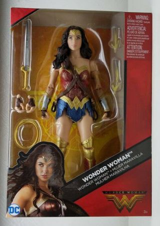 Dc Comics Multiverse Wonder Woman 12 " Action Figure From Movie