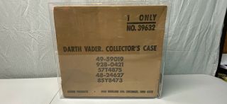 Star Wars Vintage 1980 Kenner Afa 80 Nm Darth Vader Collector’s Case