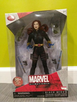 Disney Store Marvel Ultimate Series Black Widow Premium Figure