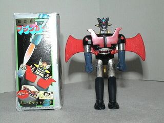 Popy Bandai Alloy 1.  5 With Jet Scrender Mazinger Z Edition 1 Processed