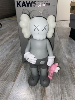 Kaws Share Grey/pink 100 Authentic