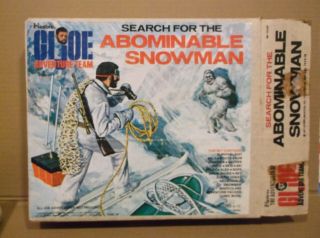 Vintage Gi Joe Search For The Abominable Snowman Sears Exclusive Hasbro 1973 Wow