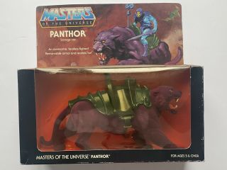 Vintage He Man Motu Masters Of The Universe Panthor 1982 - Rare
