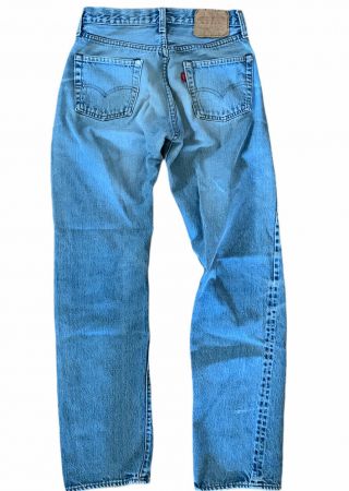 Vintage Levi’s 501 Redline Selvedge Jeans Denim Sz 28 X 32