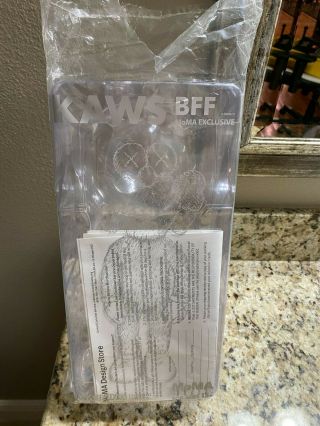 KAWS BFF Pink Edition (Opened in factory,  w/ box & paper proof) 4