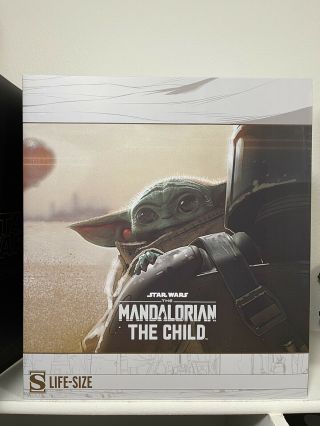 Sideshow Life Size 1/1 Scale Star Wars The Mandalorian The Child | Baby Yoda