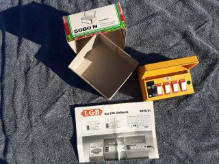 5080 N Lgb Control Box / Signal Box G Scale W/ Box And Instructions