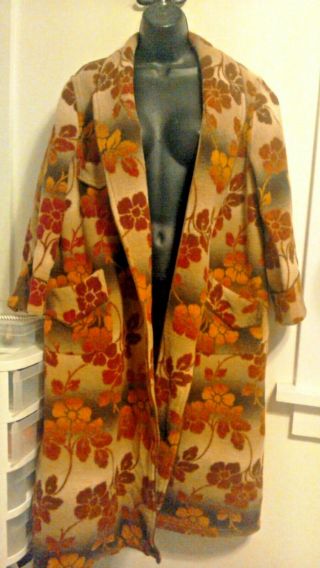 Vintage Floral Beacon Ombre Robe