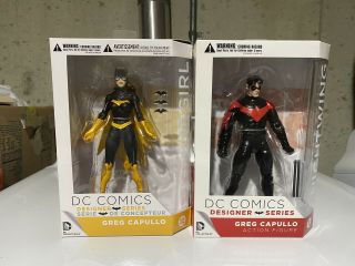 Dc Collectibles Designer Series Greg Capullo Nightwing And Batgirl