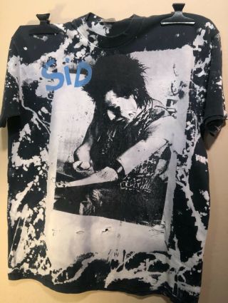 Rare,  Sid Vicious Punk T - Shirt Size Xl