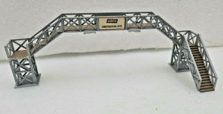 Rare Vintage Airfix Model Train Set Oo/ho Construction Kit - Pedestrian Overpass
