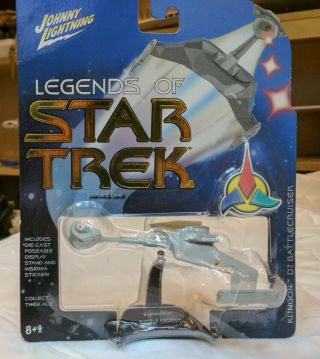 Johnny Lightning Star Trek Legends Klingon D7 Battlecruiser Series 1