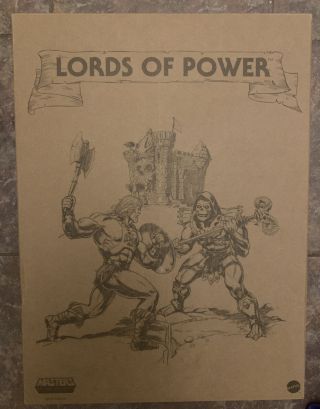 Masters Of The Universe Origins Lords Of Power 2020 Power - Con Exclusive In - Hand