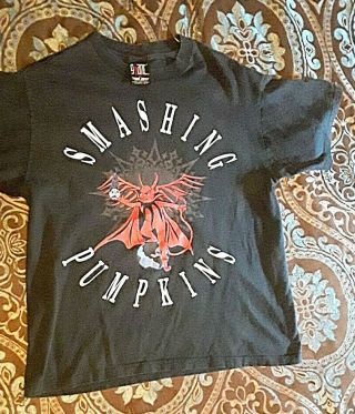 Vtg 1990s Smashing Pumpkins Tour Shirt 1991 Siamese Dream Size L