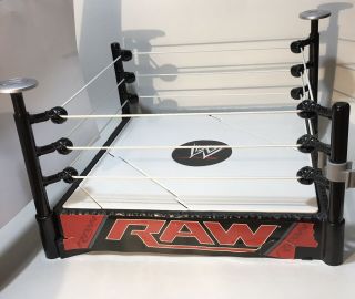 2013 Wwe Raw Mattel Wrestling Ring Spring Loaded Launcher