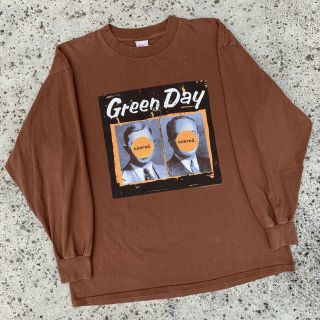 Vintage Green Day Nimrod Tour T Shirt Long Sleeve 90s Punk 1997 Single Stitch Xl