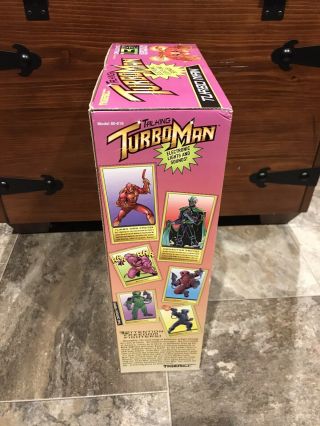 Vintage Tiger Electronics Turbo Man Factory Box 4