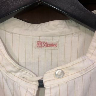 Vintage 1910’s “neustadter Bros / Boss Of The Road” Banded Collar Work Shirt
