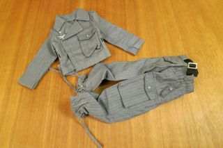 Dragon Loose Wwii German Tanker Uniform For 12 " 1/6th Scale Action Figures