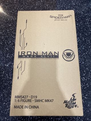 Hot Toys Iron Man Mark 47 MMS427 - D19 Spider - Man Homecoming UK In Hand 3