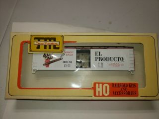Train Miniature Ho Tobacco Road El Producto Cigars Cccx 210 Box Car Kit 2037