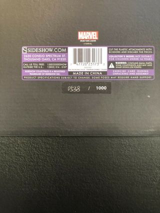 Hulk Sideshow Collectibles Premium Format 1:4 Scale SEALED/NEW 538/1000 5
