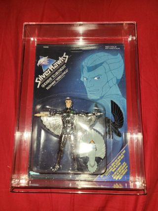 Silverhawks Quicksilver With Tally - Hawk Kenner On Unpunched Card