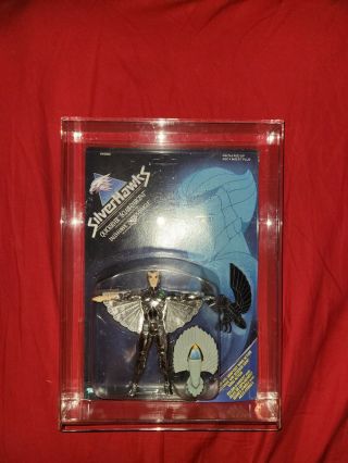 Silverhawks Quicksilver With Tally - Hawk Kenner On Unpunched Card 3