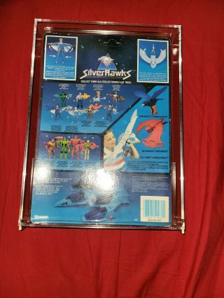 Silverhawks Quicksilver With Tally - Hawk Kenner On Unpunched Card 4