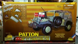 21st Century Ultimate Soldier 1/6 General Patton Ww2 Wc 57 Command Car Jeep