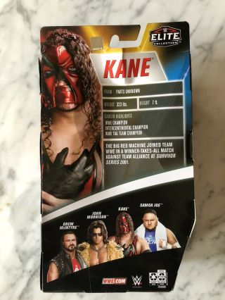 WWE Elite: KANE Survivor Series Mattel IN HAND DMG PKG 3