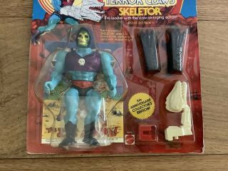 MOTU Rare Vintage Terror Claws Skeletor Deluxe Figurine Set,  1985 3