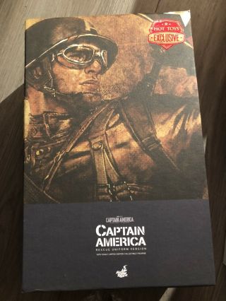 Hot Toys 1:6 Captain America Rescue Uniform Sideshow