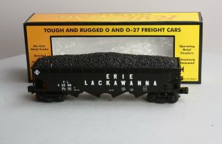 Mth 30 - 7523 Erie Lackawanna Hopper 33249 W/coal Load Ln/box