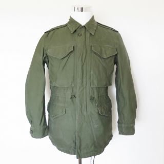 Vintage Us Army M - 1951 M51 Field Jacket 1956 Size Small Reg Korea