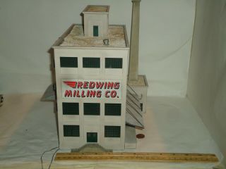 Ho " Large 5 Story Tan Industrial Building,  Red Wing Milling Co.  (wired) " Ti