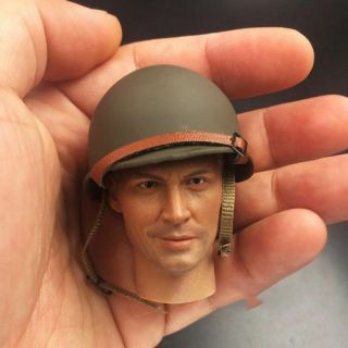 1/6 Scale Wwii Us Army Metal Helmet Model Soldier Cap/hat Fit 12 " Action Figure