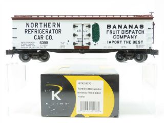 O Gauge 3 - Rail K - Line K742 - 8030 Nrcc Northern Refrigerator Bananas Reefer 6399