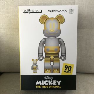 Medicom Toy X Sorayama: Future Mickey Be@rbrick 400 &100 Dcon 2019 Bearbrick