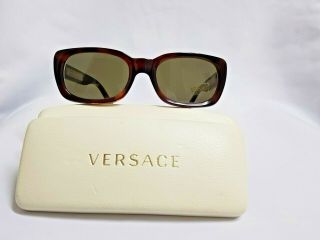 Vintage Gianni Versace Mod 589 Sunglasses Col 900 Square Frame