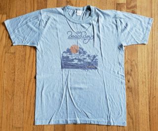 Vintage (1980s) The Beach Boys Tour Of America Concert T - Shirt Size L