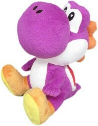 Little Buddy Mario Bros.  Yoshi 6 " Plush - Purple [new ] Plush