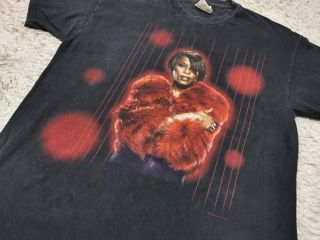Rare Whitney Houston 1999 My Love Is Your Love World Concert Tour T Shirt L