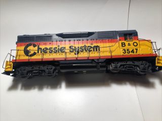 Athearn Chessie System B&o Gp - 35 Diesel Locomotive 3547