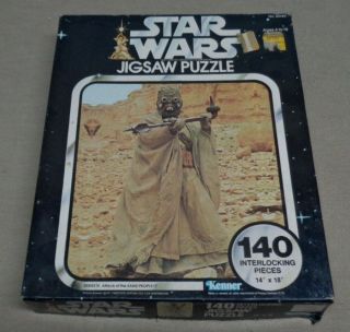 Vintage 1977 Kenner Star Wars Sand People Puzzle